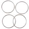 4Pcs Funny Chinese Linking Rings Set Kids Classic Magic Party Show Stage Trick
