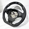 With LED Real Carbon Fiber Steering Wheel for BMW E90 X1 E84 318 320i 325i 330i 335i 118i 120i 116i Quality Sport Custom Style