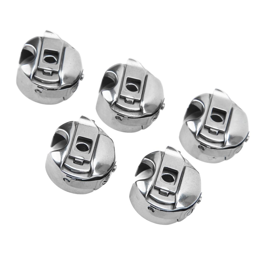 5 шт., шпульный чехол для швейной машины, шпульный чехол из нержавеющей стали для электрических промышленных швейных аксессуаров