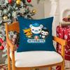 The OOctonauts Pillow Case Silky elegant Comfort Sofa Bed Invisible zipper