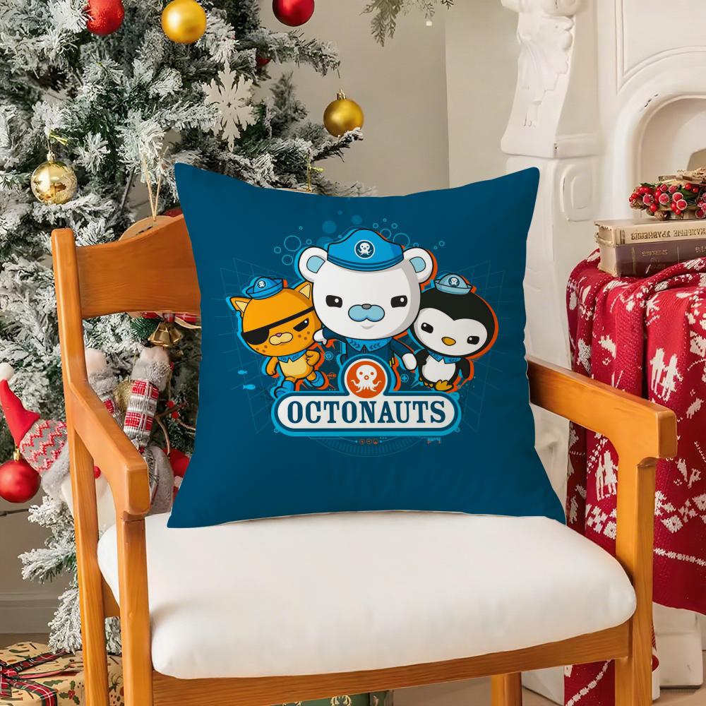 The OOctonauts Pillow Case Silky elegant Comfort Sofa Bed Invisible zipper