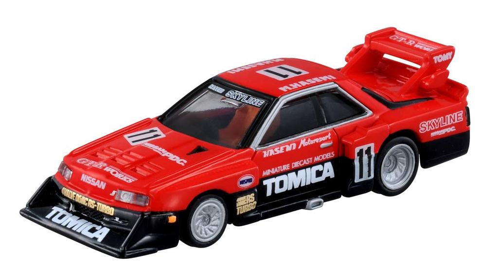 TAKARA TOMY Миниатюрная игрушечная машинка "Tomica Premium 01 Skyline Turbo Super Silhouette", Унисекс, Возраст 3 года и старше, В коробке, Соответствует стандартам безопасности игрушек