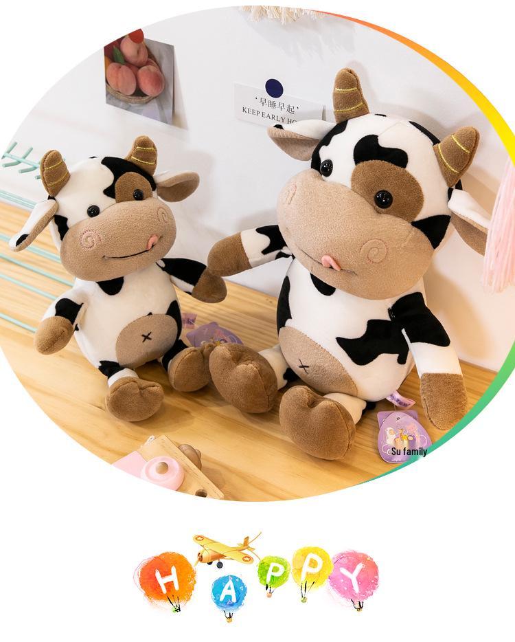 Cute Cow Plush Toy - Perfect Gift for Girlfriend