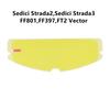 FF801 Защитный щиток для лица Мотошлем Визор для Citation Sedici Strada2 Sedici Strada3 FT2 Vector FF397 Сменная линза