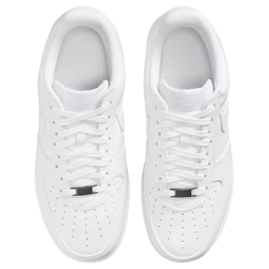Nike Air Force 1 Low Retro Premium Дышащие Низкие Кроссовки для Скейтборда Унисекс Белые Кроссовки IM3078-100