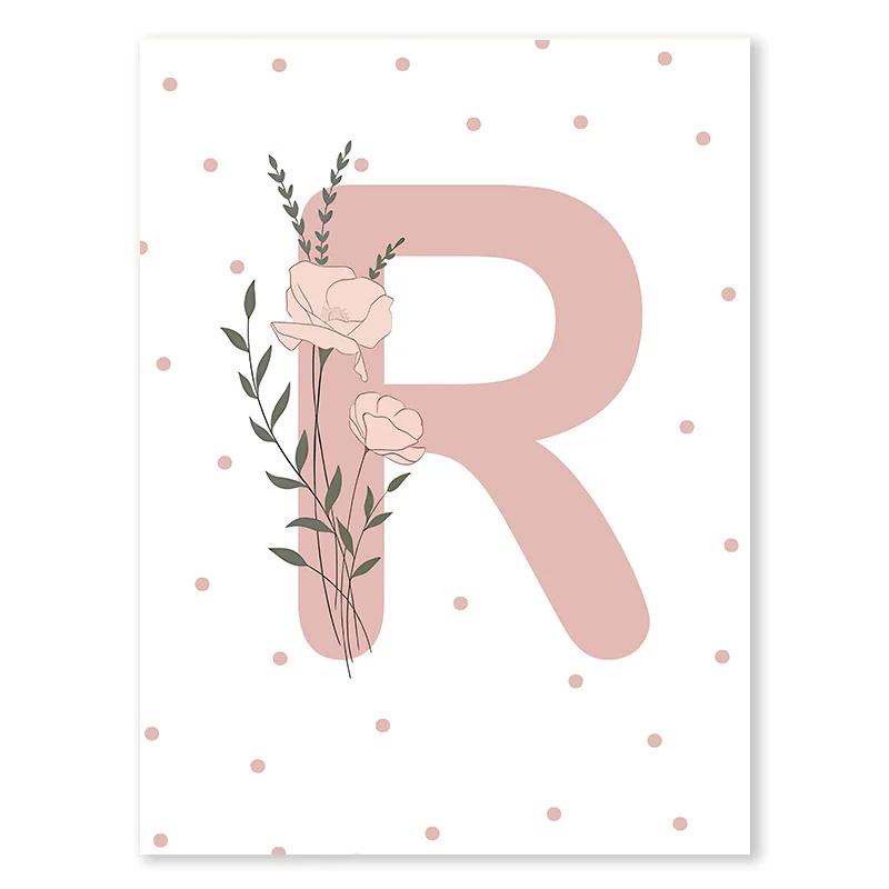 Pink Butterfly Wall Art Poster Nursery Canvas Print Painting Sun Rainbow Daisy Heart Posters Decor Kids Room Decorative Gift