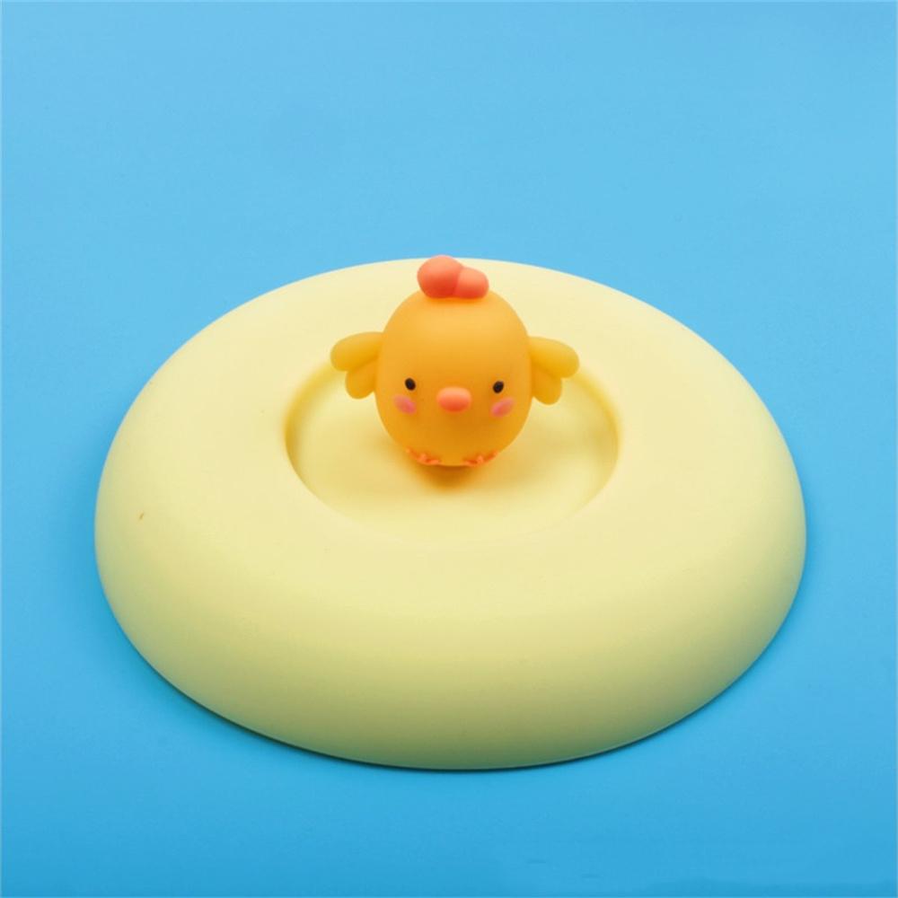 Крышка для чашки из нетоксичного силикона, круглая, универсальная, крышка для стакана для воды, пылезащитная, кофейная кружка, герметичная крышка с держателем для ложки, термостойкая крышка