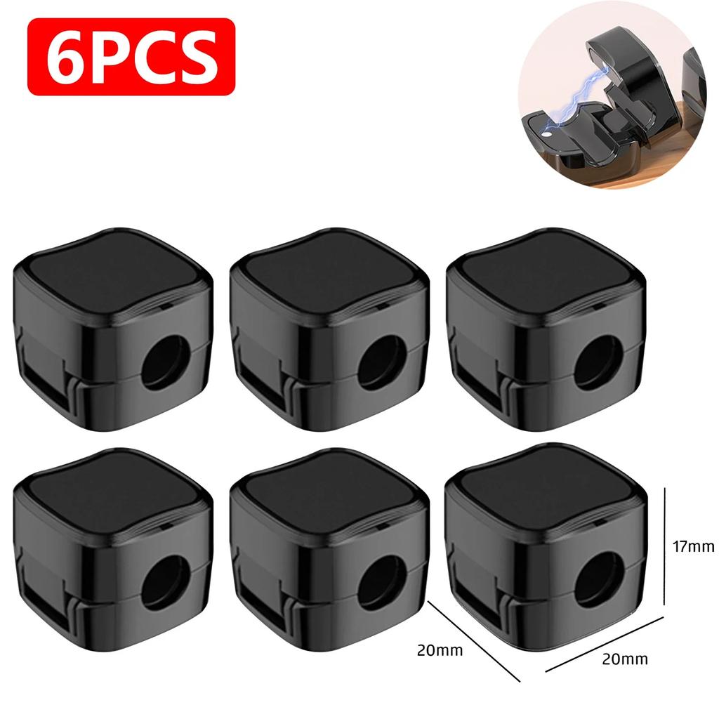 24/12/6 шт. Магнитные клипсы-органайзеры для кабелей, органайзер для проводов, держатель шнура, намотка для зарядного кабеля, настенный крючок