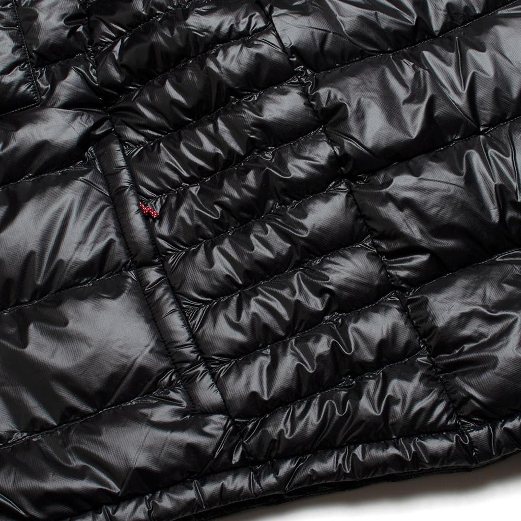 NANGA INNER DOWN VEST BLK XL