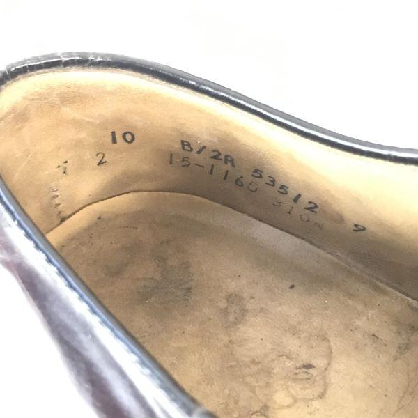 Johnston & Murphy Heritage 80s-90s Leather Goodyear Punch Cap Toe 10B 26.5-27.5 Burgundy(USED)