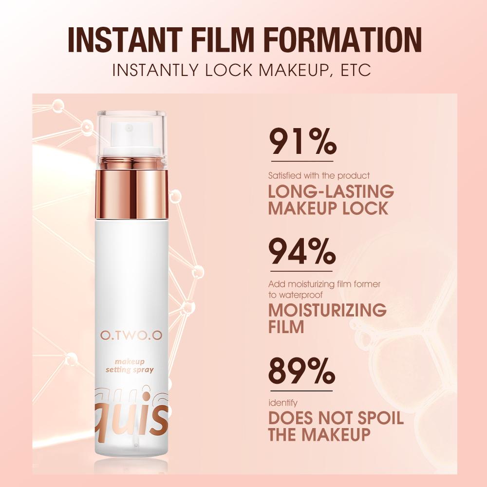Wholesale O.TWO.O Kitting Spray for Makeup Nourishing Lasting Makeup Finishing Spray Instant Film Formation Make Up Lock Spray