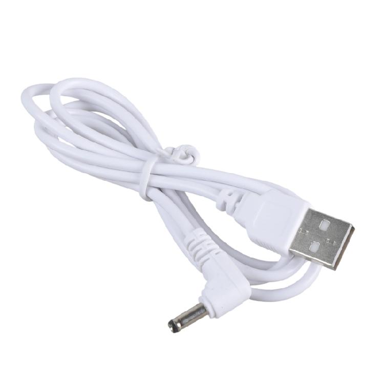 1 м USB-кабель для подключения под прямым углом, разъем 3,5x1,35 мм, для звукового оборудования, систем освещения, пластиковый корпус