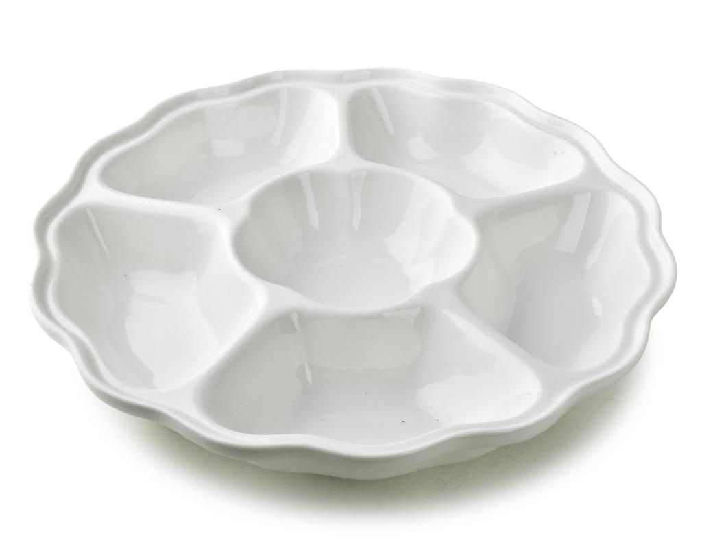 Basic Miska 6-Dzielona 27X27X4,5Cm