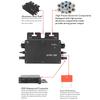 Сетевой инвертор 700 Вт IP65 WiFi Управление Автоматическое определение напряжения Солнечный сетевой инвертор