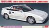 Hasegawa scale Toyota MR2 Early Model White Runner Plastic Model Kit 20656 1/24 (AW11)