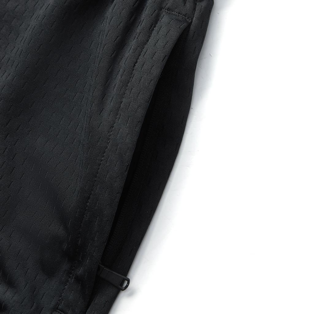 Li-Ning Универсальные удобные спортивные шорты с цветными блоками, мужские шорты, черные AAPV017-1