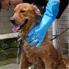 Lengthen Dog Cat Bathing Shampoo Glove Anti Bite Hair Removal Glove  Pet