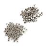 100Sets 8 x 8mm Double Cap Rivet Metal Leather Craft Repairs Studs Spike Decoration  Bronze