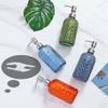 Refillable Lotion Pump Bottle Empty Liquid Storage Container Delicate Glass Soap Dispenser  Travel