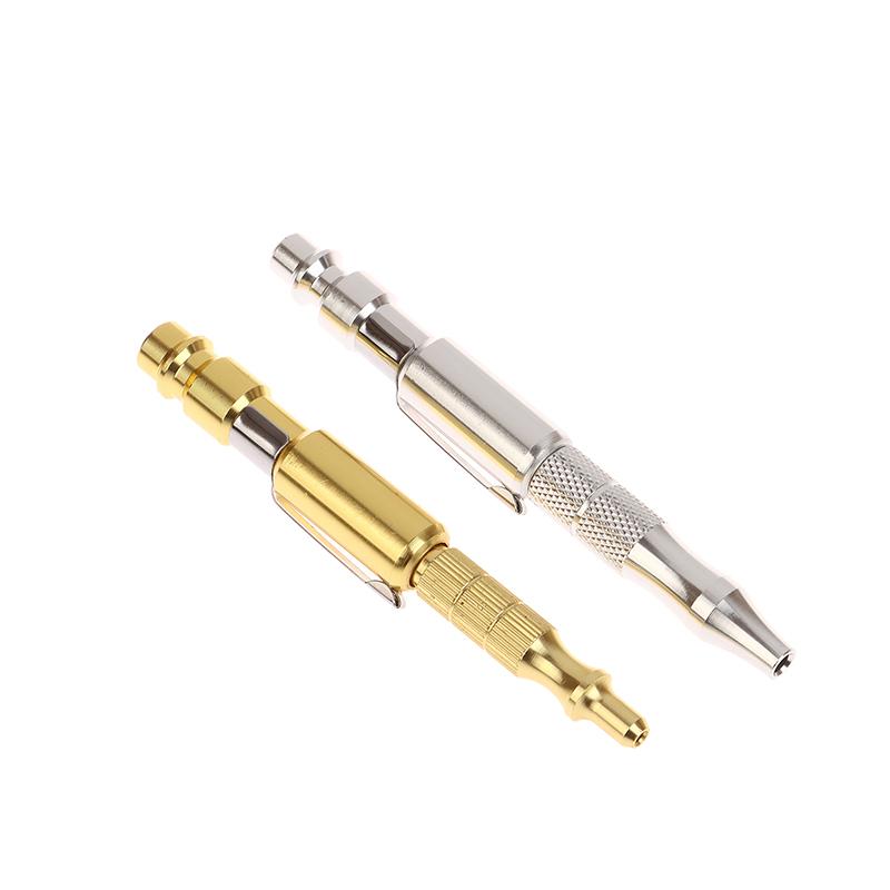 Регулируемые карманные пневмопистолеты Eu/Us, Промышленный стиль 1/4 дюйма "M" Быстросъемный штекер, Пневмопистолеты-ручки для очистки от пыли