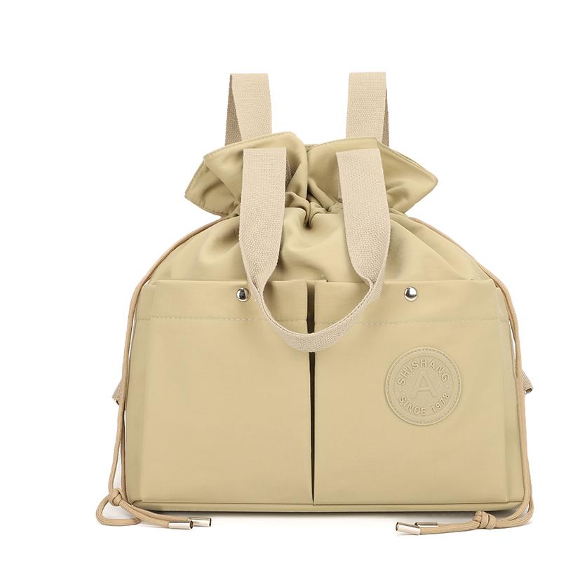 Drawstring Corset Backpack Lightweight Student Schoolbag