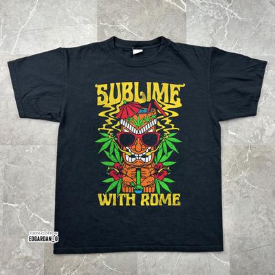 Sublime Band Heavy Cotton Black Unisex T-shirt Size S-5XL