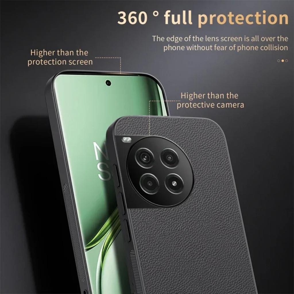 Кожаный чехол для телефона для Oneplus Ace 3 2 Pro 3V 2V 12 12R 11 11R 1+ Nord CE4 Lite N20 SE 5G Автомобильный магнитный держатель Роскошная крышка для телефона