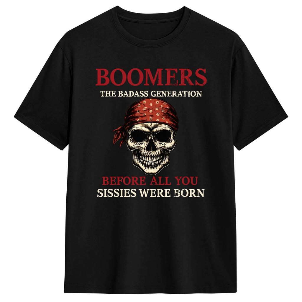Harajuku T Shirt Summer Im A Boomer So If You Dont Want Your Feelings Hurt Popular TShirts Cotton Tee Shirt Short Sleeve Top