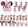 New Minnie Mouse Cake Decorating Kits Cupcake Toppers Decoration For Themed Party
