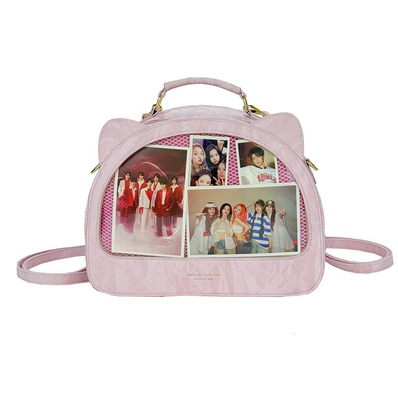 Cool Spice Girls New Student Backpack Female Sweet Cool Versatile Fashion Oblique Hand Carry One Shoulder Crossbody Bag