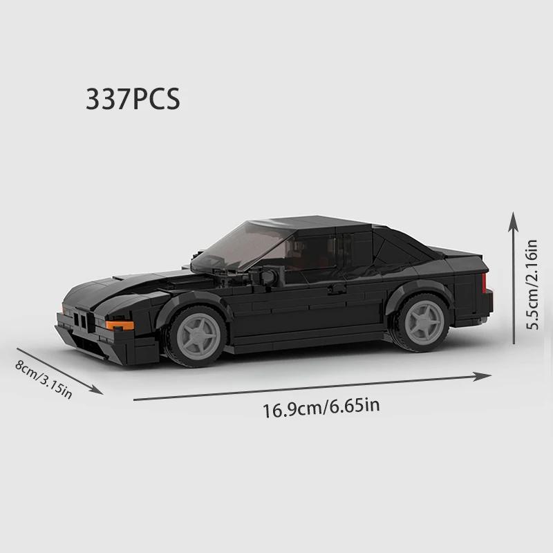 Городской MOC Скорость Ралли Спорт Гоночный Автомобиль Полицейские Машины Классическая Модель Строительные Блоки Супер Гонка Кирпич Технический Рождественский Подарок