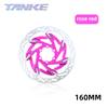 TANKE Bicycle Disc Brake Rotor 140/160 Bike Floating Rotors Stainless Steel Mountain Bike Brake Rotor Mtb Heat Dissipation Part