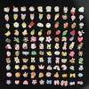 20Pcs 3D Cartoon Diy Handmade Children'S Hair Clip Water Cup Shoes Decor Stickers Cream Adhesive Resin Accessories