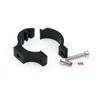 2pcs Universal Motorcycle Headlight Bracket Tube Fork Spotlight Holder Clamp Mounting Handlebar Clamp Kit