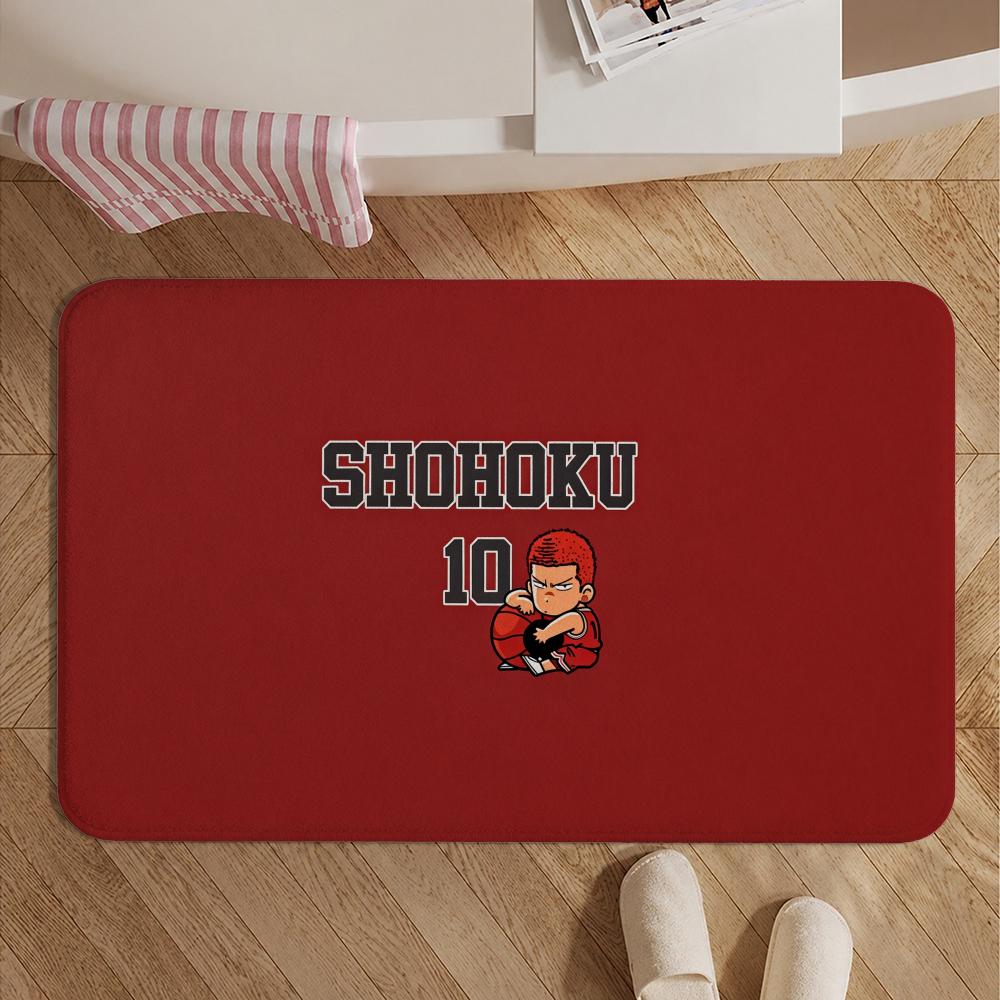 Anime-S-S-SLAM DU-NKS Floor Mat Soft Non-Slip Bath Mat, Bedside Carpet, Absorbent Doormat for Home