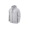 Logo Print Zip Hoodie Jacket Men Outerwear Gray AH3932-063
