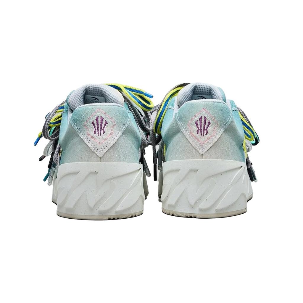 Anta Кеды в стиле 90-х Мужские Модные Повседневные Скейт-обувь Светло-голубой Небесно-белый Разноцветные Шнурки 112531802S-1