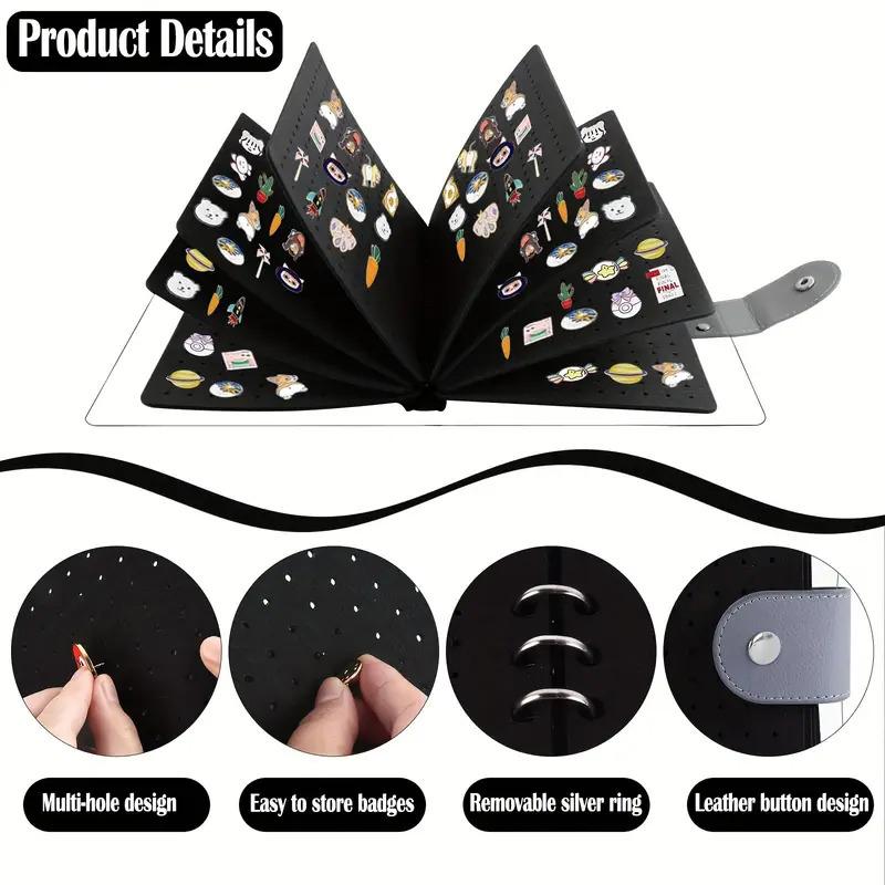 8 страниц фетра большой емкости многоцветный многофункциональный съемный дисплей для хранения штифтов книга DIY аксессуары