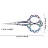 Retro Zakka Stainless Steel Antique Vintage Scissors Sewing Grooming Fishing Thread Cutter Paper Embroidery Cross-Stitch Shears
