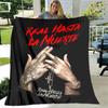 Пледы с принтом рэпера Anuel AA Фланец Теплый плед мягкий и удобный домашний дорожный плед для кровати пледы для пикника подарок на день рождения