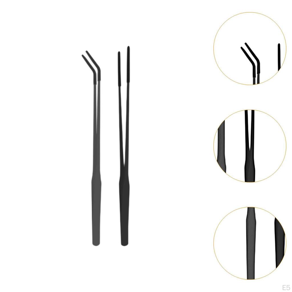 2 шт. Аквариумный пинцет Aquascaping Щипцы для кормления рептилий для аквариума