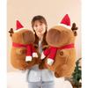 Adorable Brown Capybara Plush Toy Soft Cuddly Cushion For Christmas Decor 30cm To 50cm