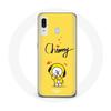 Чехол для Samsung Galaxy A20e BTS Bangtan Boys BT21 Chimmy Jimin Желтый фон