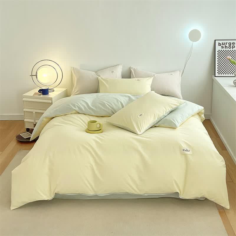 Hongdou Pure Cotton Bedding 4-Piece Set