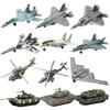 Серия «Современная военная техника» Набор строительных блоков Основной боевой танк Т-90 Многоцелевой истребитель B2 Модель вертолета Игрушки для мальчика Рождественский подарок