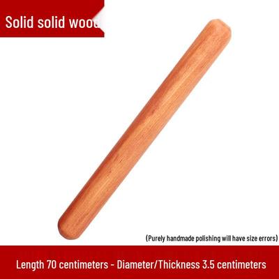 Чжаорань Цельнодеревянная скалка из падука и стеклянный коврик для теста