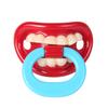 Забавная соска-пустышка с большим ртом и соской, детская соска-пустышка, игрушка-прорезыватель