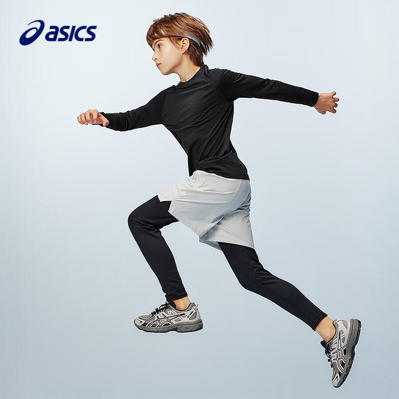 Asics Детский бесшовный спортивный топ с длинным рукавом на зиму