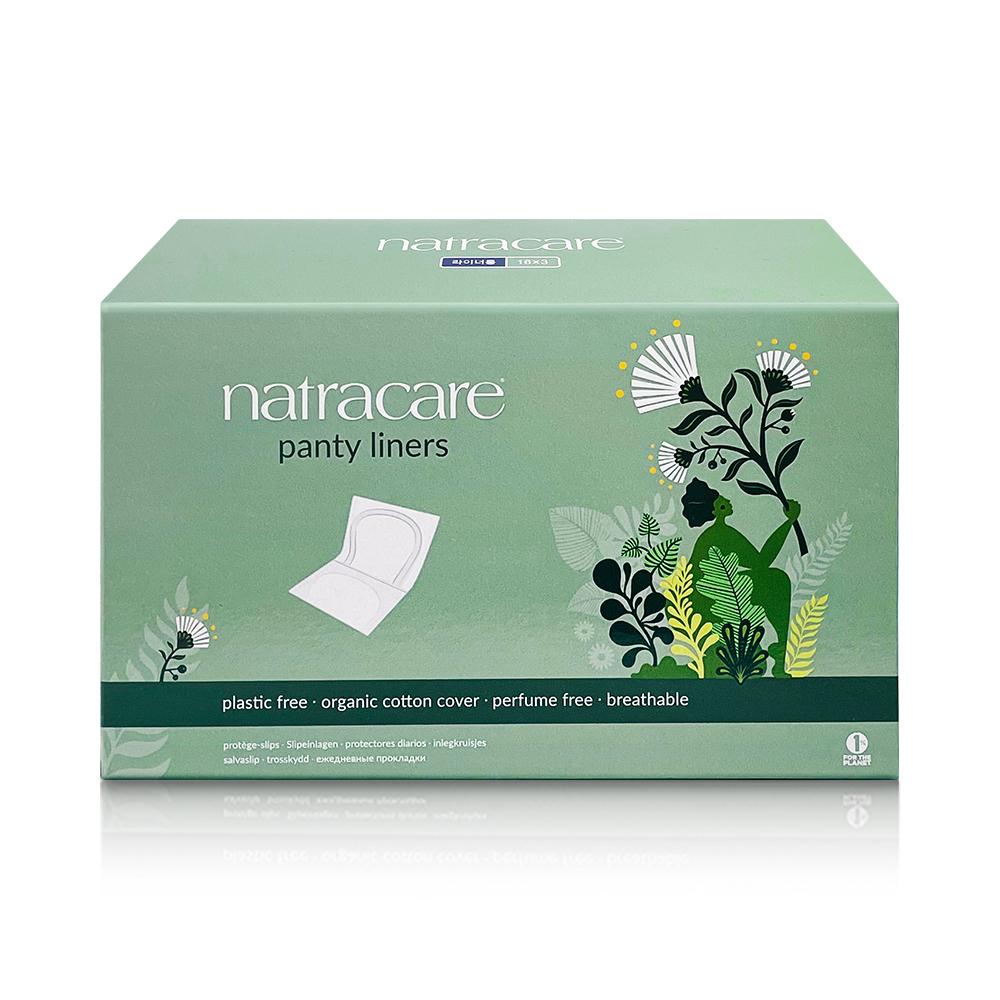 Ежедневные прокладки Natracare 3 упаковки, 2 вида, выберите 1 (длинные 16 шт. * 3 упаковки / изогнутые 30 шт. * 3 упаковки)