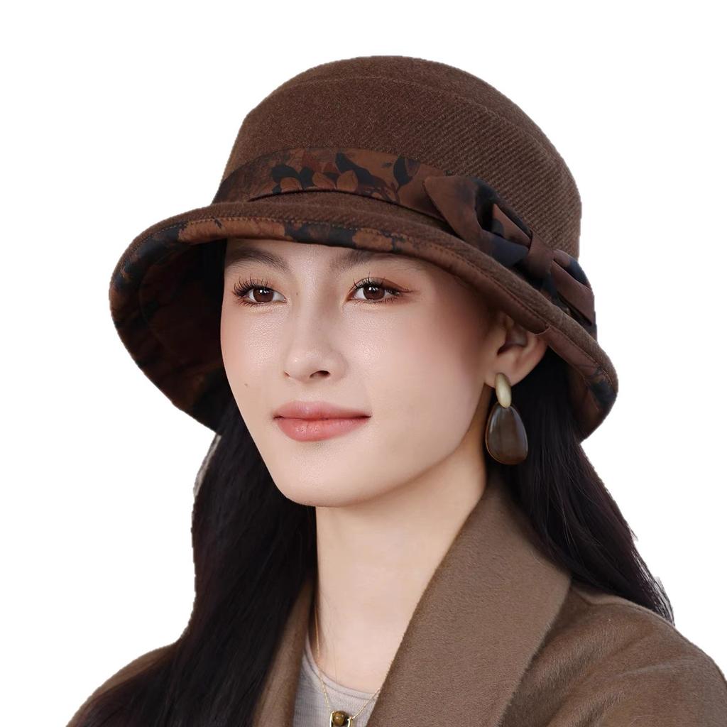 Hat Heaven Панама Универсальная Зимняя Повседневная Панама Теплая Хлопковая Шляпа Шляпа Бабушки Мамы